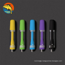 BANANATIMES trending press-in child lock 0.5ml 1ml vaporizer cartridge empty 10.5mm full ceramic 510 carts